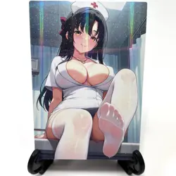 Arifureta Kaori Shirasaki Sexy Hot Anime Waifu Nurse Girl Goddess Story Art Card - Image 2