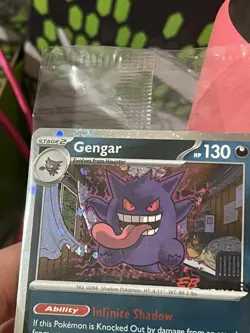 Gengar 050/088 - EB Games Promo -SEALED Pokemon TCG Promo Card EBGames - Swirl - Image 4