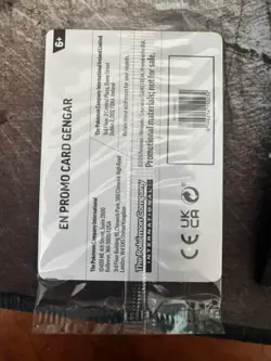 Pokemon TCG Gengar 050/088 Promo Sealed Stamped EB Games Promo Card - Image 2