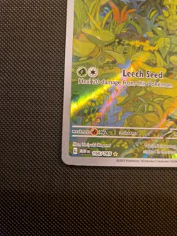 Pokemon TCG Bulbasaur Holo Card 166/165 SV Scarlet & Violet 151 English Edition - Image 5