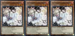3x Ash Blossom & Joyous Spring (Misprint) | SDWD-EN017 | Common | Unlimited | NM - Image 1
