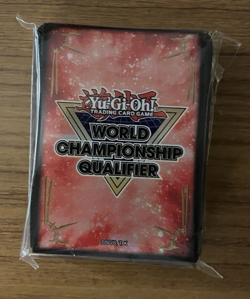 Yu-Gi-Oh - Pack of 100 2025 World Championship Qualifier WCQ Orange Card Sleeves - Image 1
