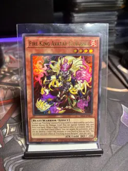 Yu-Gi-Oh! Fire King Avatar Rangbali 1st Ed. SR14-EN003 Ultra Rare NM x1 - Image 1