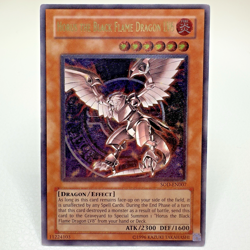 Yugioh Horus The Black Flame Dragon LV6 SOD-EN007 Unlimited Ultimate Rare - VLP - Image 1