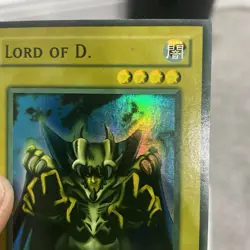 Yugioh Lord Of D Max Faded + Foil Line Error Lp - Image 1