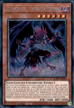 Yugioh RA01-DE012 - Schwarzflugel - Simoon der Toxinwind - Platinum Secret Rare - Image 1