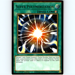 Yugioh Super Polymerization MAGO-EN047 1st Edition Premium Gold Rare Holo - NM💎 - Image 1