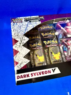 Pokemon TCG Celebrations 25th Anniversary Dark Sylveon V Collection Box Sealed - Image 3