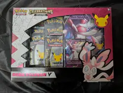 Pokemon TCG Celebrations Dark Sylveon V Collection Box New SEALED! - Image 1