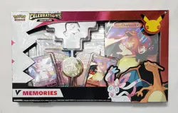 Pokemon TCG Celebrations V Memories Collection Lance's Charizard & Dark Sylveon 820650809743 - Image 1