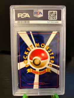 Rocket's Scyther Holo PSA 9 Japanese Gym Heroes #123 with SWIRL - Image 2