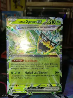 Teal Mask Ogerpon ex 012/131 Double Rare Prismatic Evolutions Pokemon NM/M - Image 2