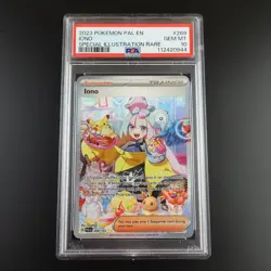 PSA 10 Iono 269/193 Pokemon Paldea Evolved Special Illustration Rare Card - Image 1