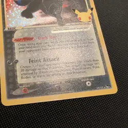 Umbreon Gold Star 17/17 Celebrations: Classic Collection Pokemon Card NM/MT - Image 4