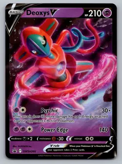 Pokemon TCG SWSH: Sword & Shield Promo Cards Deoxys V SWSH266 - Image 1