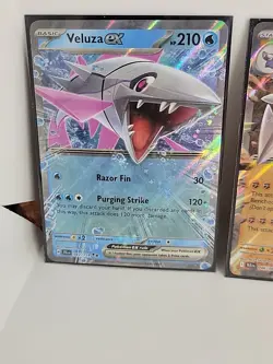 Pokemon TCG Cynthia's Garchomp Veluza Holo EX And More Rare 5 Card Lot 2025 - Image 2