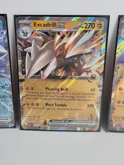 Pokemon TCG Cynthia's Garchomp Veluza Holo EX And More Rare 5 Card Lot 2025 - Image 3