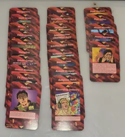 212 Card Lot Illuminati New World Order Card INWO No Duplicates Un-played - Image 5