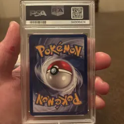Pokemon TCG Hypno Fossil Card 23/62 1st Edition PSA 8 - Image 3