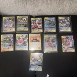 Pokemon Card *TAG TEAM* GX and GX Full art tag team lot near mint - Image 1
