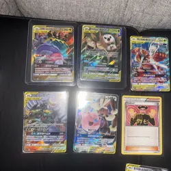 Pokemon Card *TAG TEAM* GX and GX Full art tag team lot near mint - Image 2