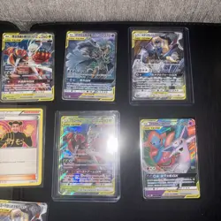 Pokemon Card *TAG TEAM* GX and GX Full art tag team lot near mint - Image 4