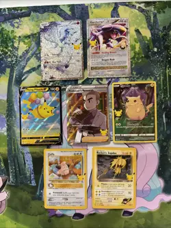 Lot Of 7 Pokemon Cards From Celebrations All In Near Mint Condition - Image 1