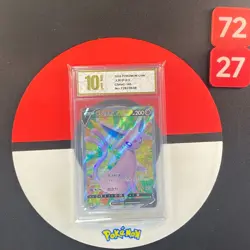 Espeon V SR CS4aC-145/132 Pokemon Card Chinese Grade10 - Image 1