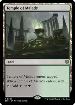 Set of All 10 Scry Lands + Bonus Temple - MTG Commander EDH Staple - Dual Land - Image 5