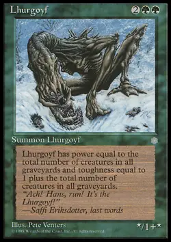 MTG LHURGOYF FRENCH EXC - LHURGOYF - IA - MAGIC - Image 1