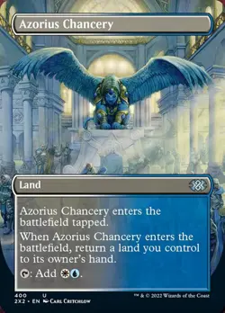 Foil Borderless Azorius Chancery 400no - Uncommon Double Masters 2022 - Image 1