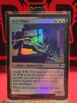 Foot Ninjas (Foil) 0147 - TMT Teenage Mutant Ninja Turtles TMNT - MTG - Image 1