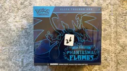 Phantasmal Flames Elite Trainer Box (ETB) - Pokemon TCG - Factory Sealed - Image 1