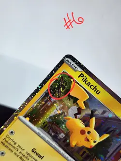 Pikachu 018/091 Cosmos Holo Rare - Trick or Trade Promo - DOUBLE SWIRL #6 - Image 3