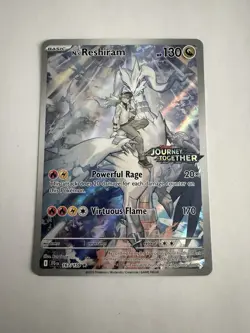 Pokemon N's Reshiram 167/159 Journey Together Stamped Promo NM - Image 1