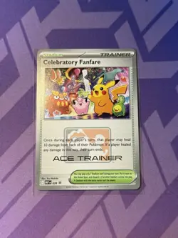 Celebratory Fanfare (Ace Trainer) - Mega Evolution Promo M/NM Pokemon TCG - Image 1