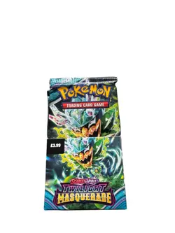 Pokemon TCG: Twilight Masquerade Half Booster Box (18 Packs) - Image 1