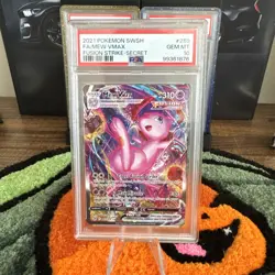 2021 Pokemon Sword & Shield Fusion Strike Mew VMAX 269/264 Fusion Strike PSA 10 - Image 1