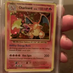 Pokemon TCG XY Evolutions Charizard 11/108 Holo PSA 8 - Image 4
