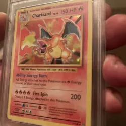 Pokemon TCG XY Evolutions Charizard 11/108 Holo PSA 8 - Image 5