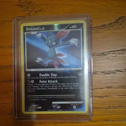 Pokemon TCG - SNEASEL - 100/130 - REVERSE HOLO - DIAMOND & PEARL (2007) - LP - Image 1
