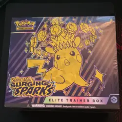 Pokemon Scarlet & Violet Surging Sparks Elite Trainer Box Booster - Image 1