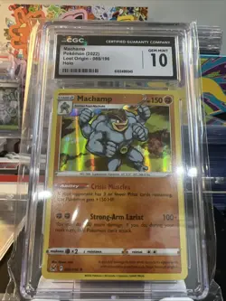Pokemon TCG Machamp Lost Origin 88/196 Holo - Image 1