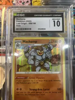 Pokemon TCG Machamp Lost Origin 88/196 Holo - Image 2