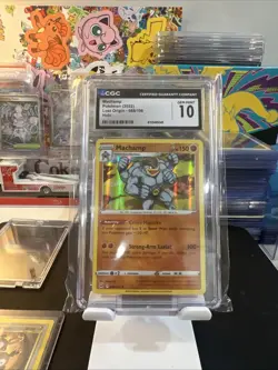 Pokemon TCG Machamp Lost Origin 88/196 Holo - Image 3