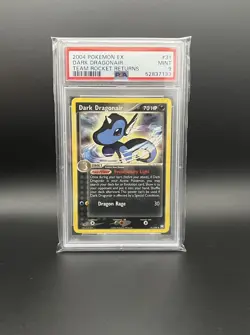 PSA 9 2004 Pokemon EX Team Rocket Returns 31/109 Dark Dragonair - Image 1