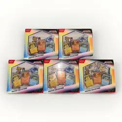 Lot of 5 - NEW Pokemon TCG SV8.5 PRISMATIC EVOLUTIONS Poster Collection Box - Image 1