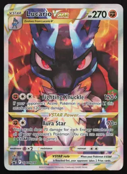 Lucario VSTAR SWSH291 Holo SWSD Sword & Shield Promo Pokemon - NM - Image 1