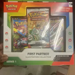 Pokemon First Partner Illustration Collection Series 1 Promo Box - Image 1