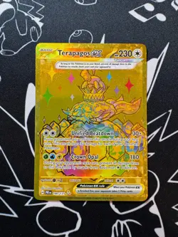 Terapagos EX 180/131 Pokemon TCG S&V Prismatic Evolutions Hyper Rare - Image 1